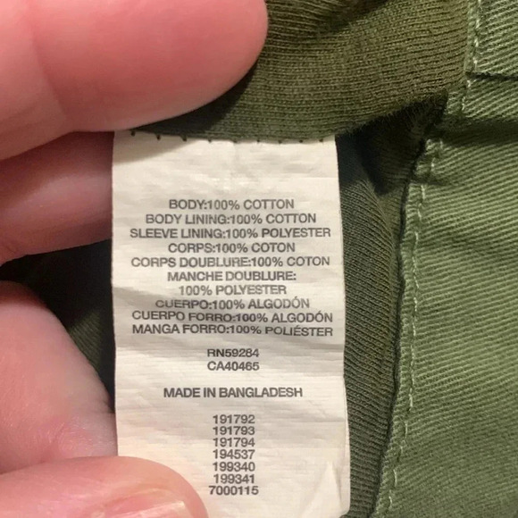 Boys Children Place Cargo Jacket Size XS Green Pre-Owned Excellent Condition - Picture 8 of 8